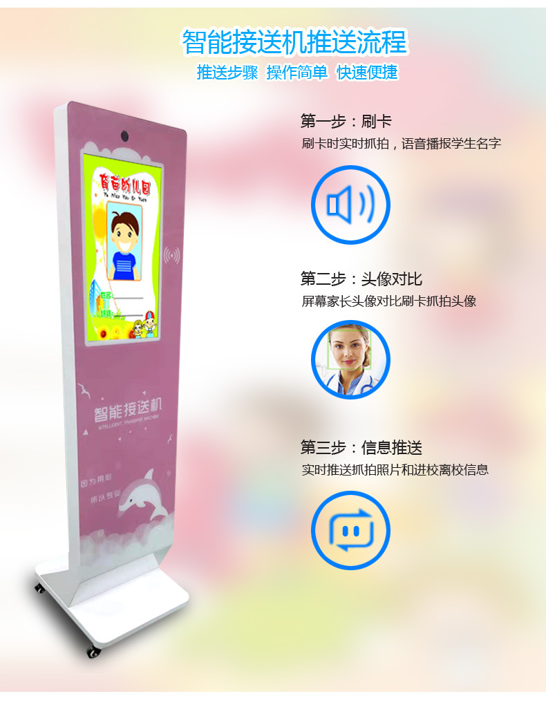 智能接送機的推送流程