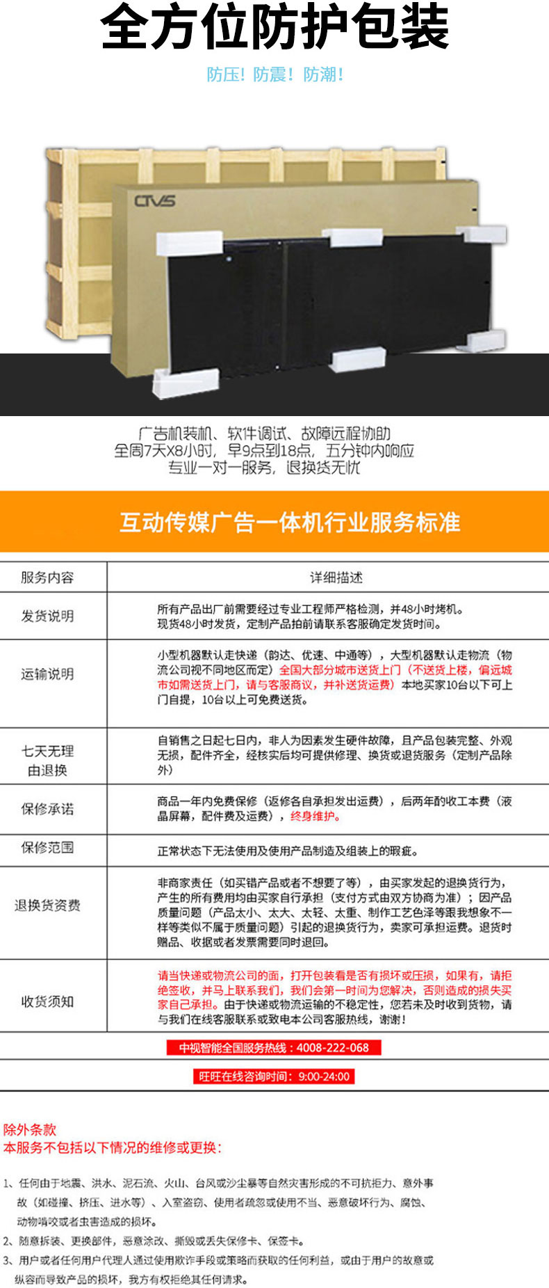 全方位的包裝防護(hù)